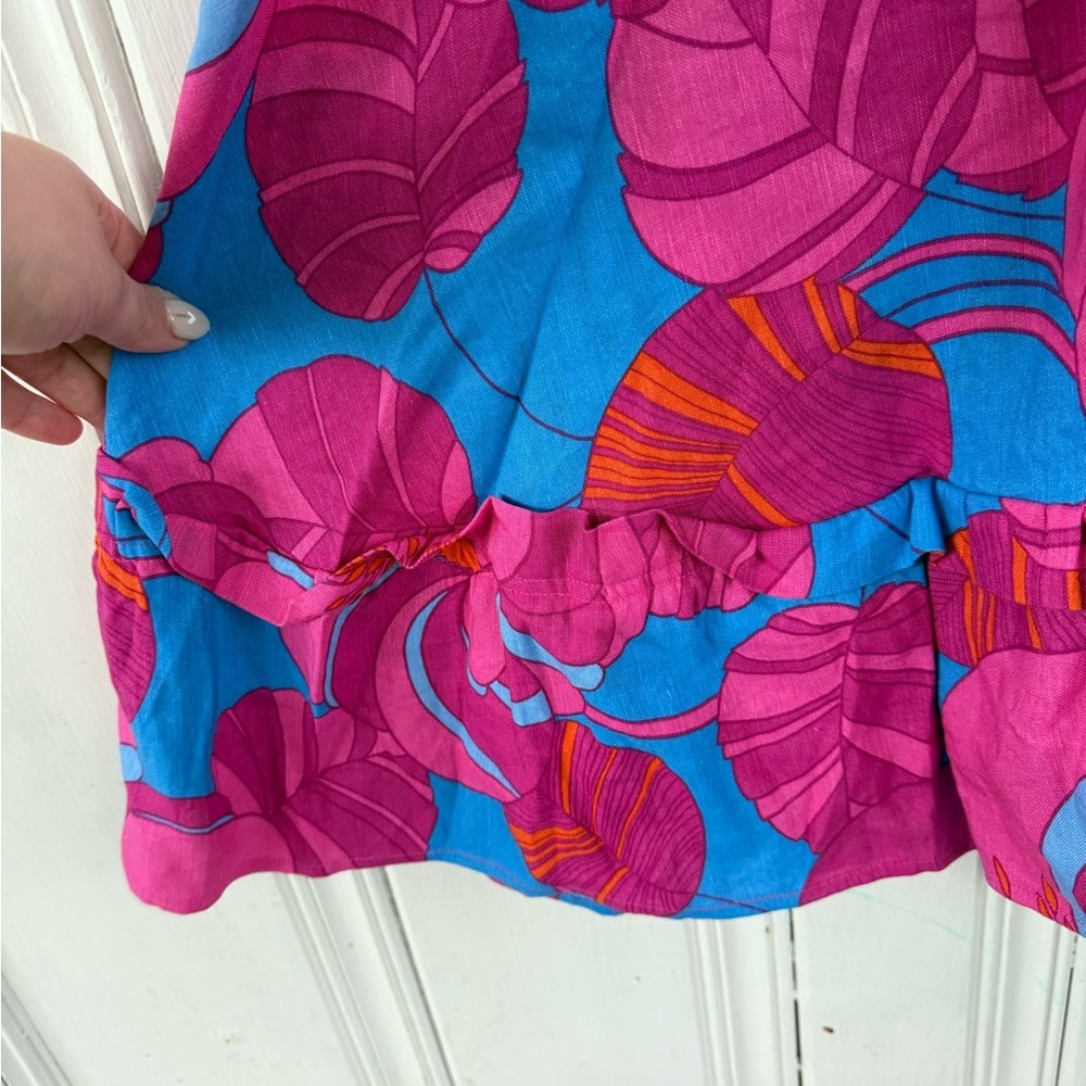 Tuckernuck Pink and Blue Floral Dress - Picture 4 of 9